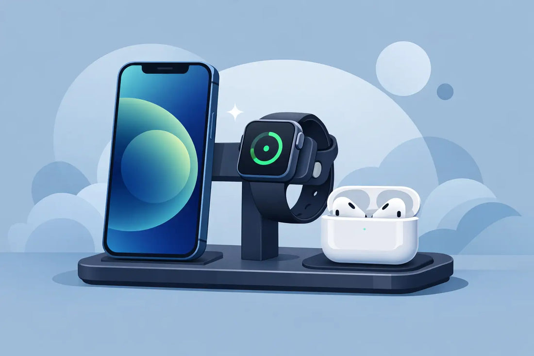Best iPhone Apple Watch AirPods Charging Station