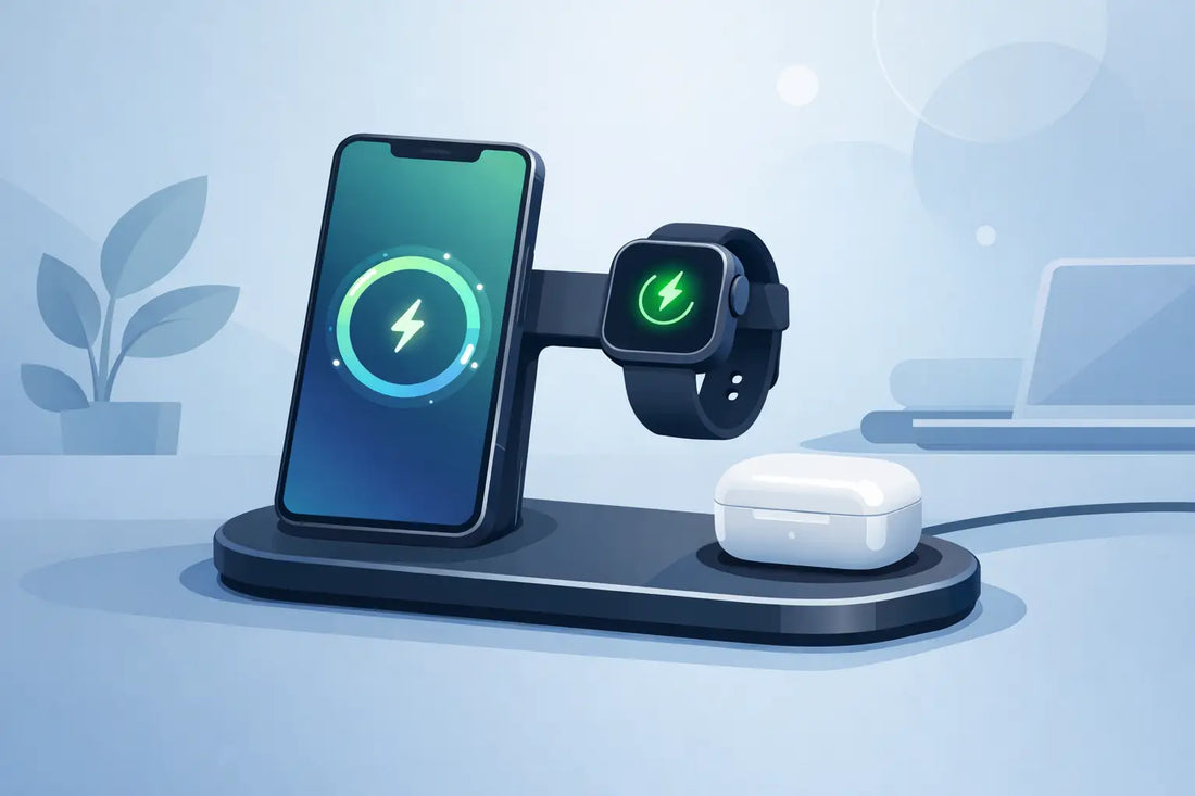 Why a 3 in 1 wireless charger stand works