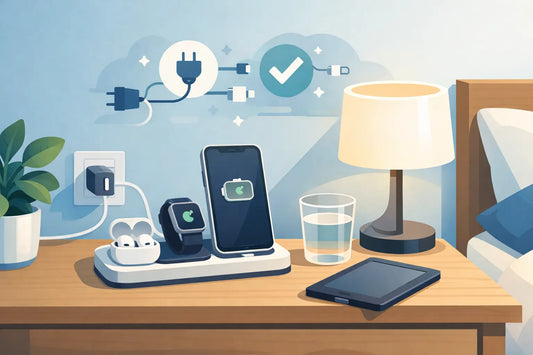 How to Organise Bedside Charging Properly