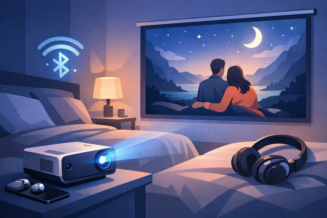 Best Bluetooth Projector for Bedroom Use