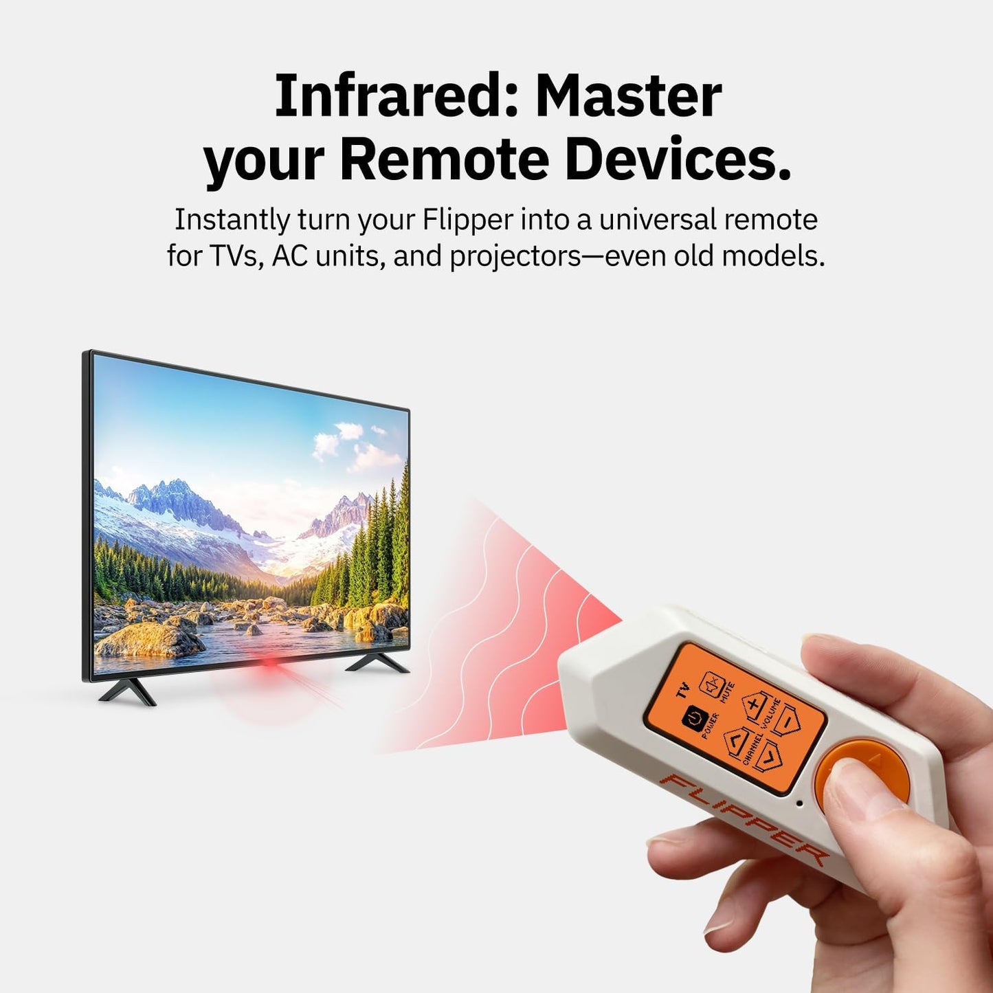 Zero - Portable Multi-Tool Device for Geeks - Fully Open-Source & Customizable - RFID + NFC Reader, Infrared Remote and Wireless Signal Explorer for Curious Minds, White