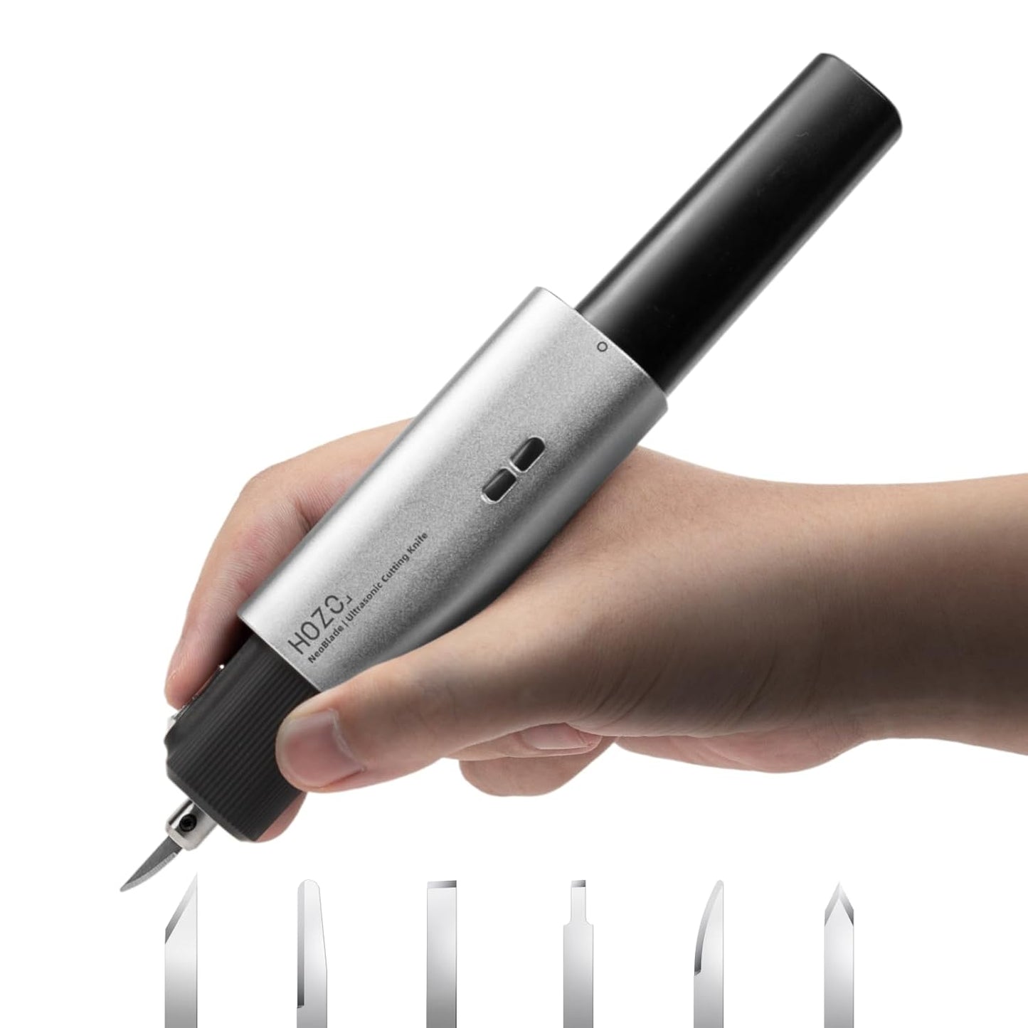 Neoblade Wireless Ultrasonic Cutter – 40Khz Vibration, 40W Smart Power, Replaceable Battery, Turbo Cooling, LED Light, 2 Cutting Modes, for 3D Printing, Resin, Dental, Carbon Fiber,Acrylic & DIY