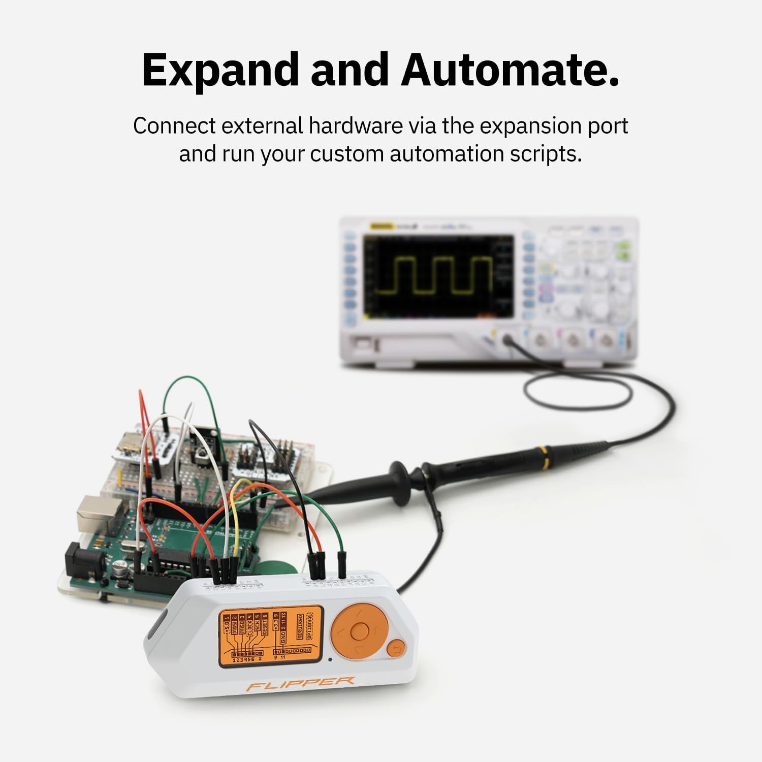 Zero - Portable Multi-Tool Device for Geeks - Fully Open-Source & Customizable - RFID + NFC Reader, Infrared Remote and Wireless Signal Explorer for Curious Minds, White