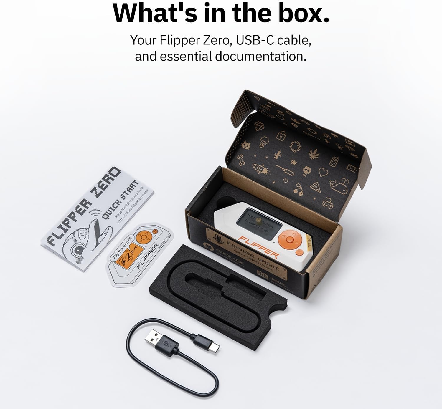Zero - Portable Multi-Tool Device for Geeks - Fully Open-Source & Customizable - RFID + NFC Reader, Infrared Remote and Wireless Signal Explorer for Curious Minds, White