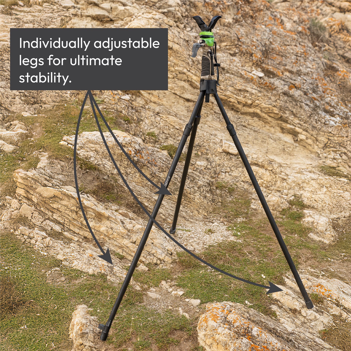 FIERY DEER GEN 3 CAMERA TRIPOD STAND for WILDLIFE TRAVEL PHOTOGRAPHY COMPACT
