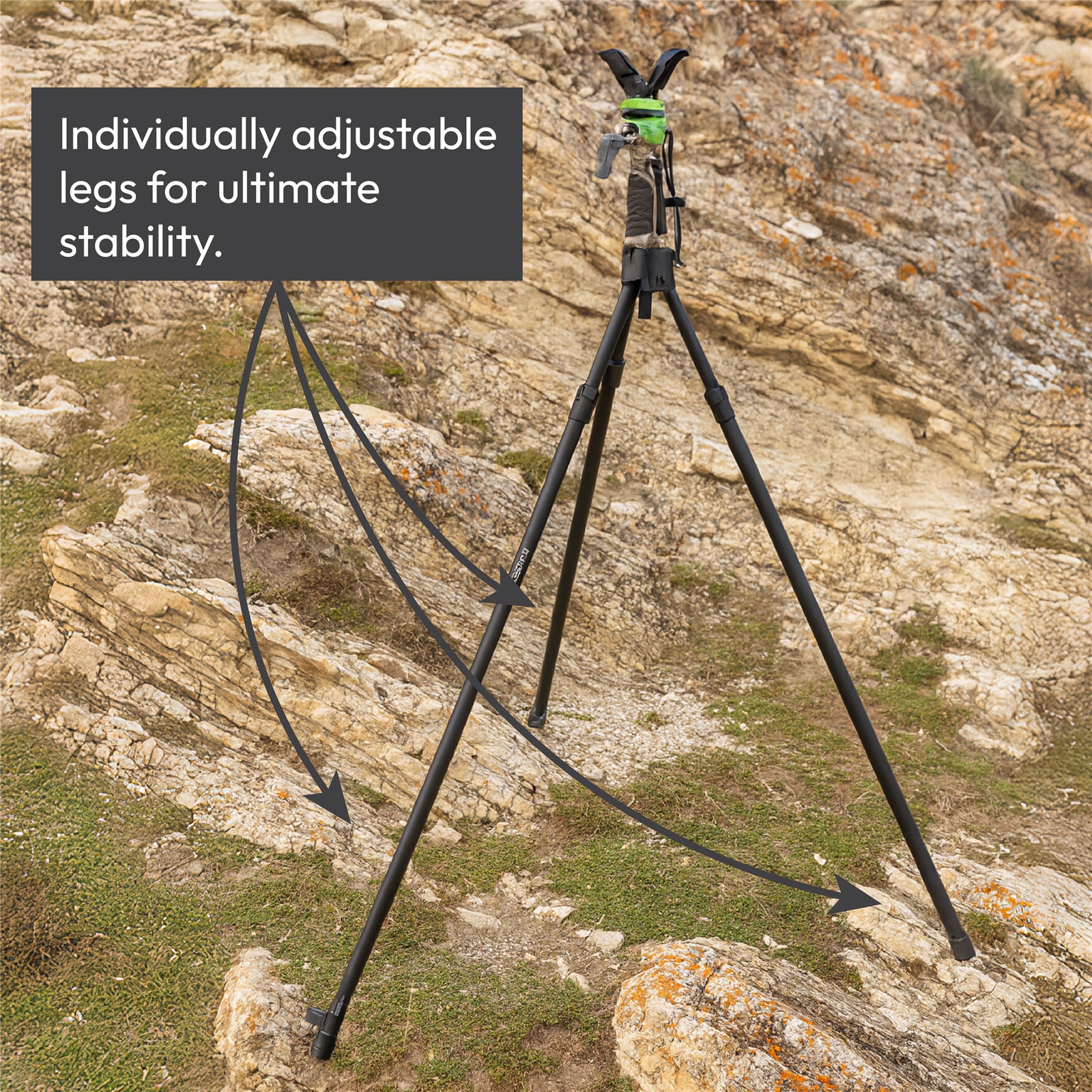 FIERY DEER GEN 3 CAMERA TRIPOD STAND for WILDLIFE TRAVEL PHOTOGRAPHY COMPACT