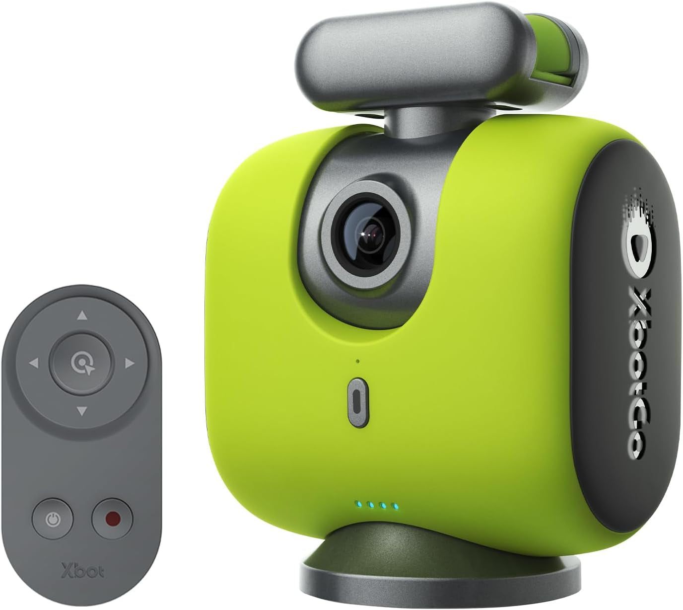 Chameleon AI Auto Sports Action Camera - 4K 60FPS Football Camera and Basketball Tracking Camera for Team Sports, Live Streaming, No Subscription, Works with Ios & Android (Lemon Green)