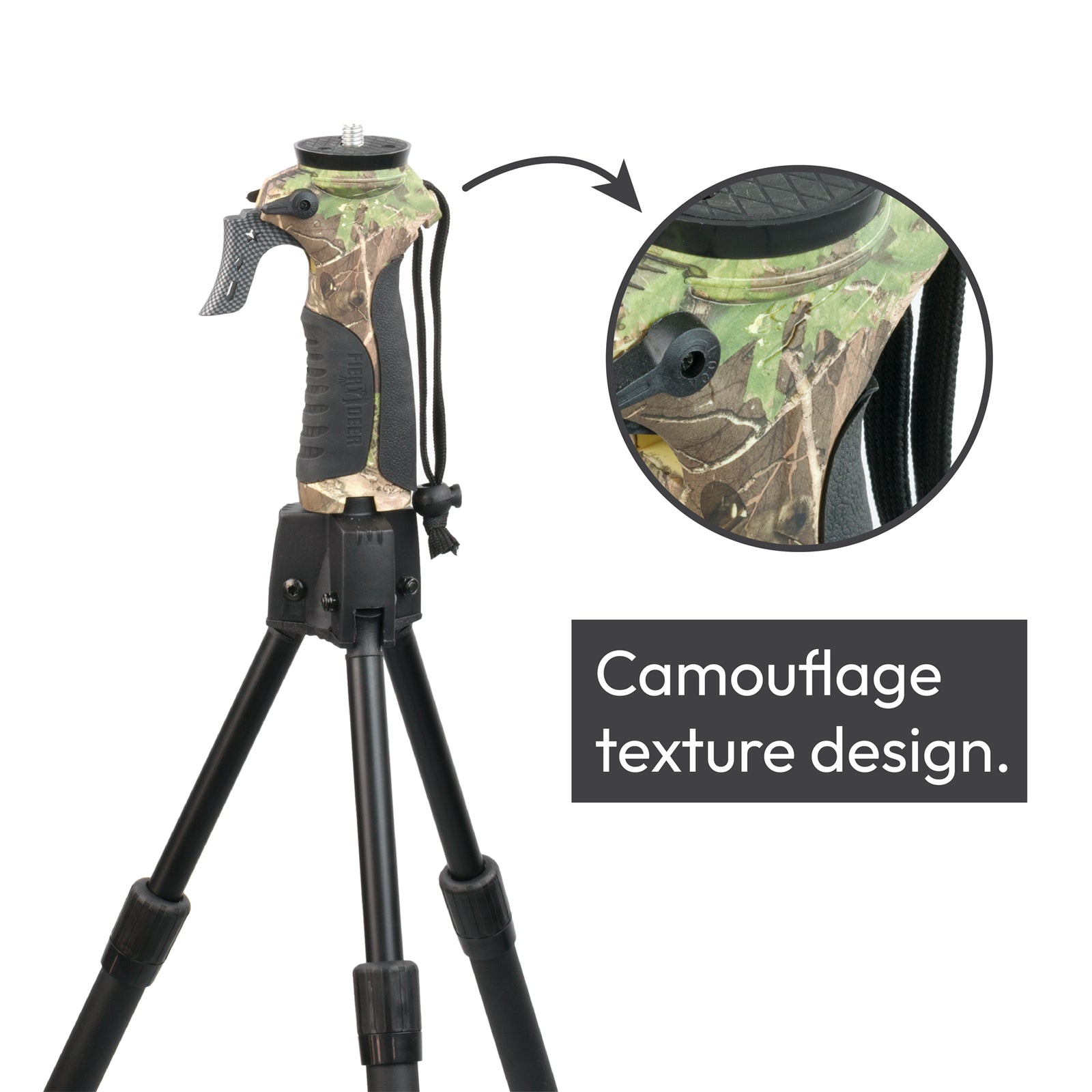 FIERY DEER GEN 3 CAMERA TRIPOD STAND for WILDLIFE TRAVEL PHOTOGRAPHY COMPACT