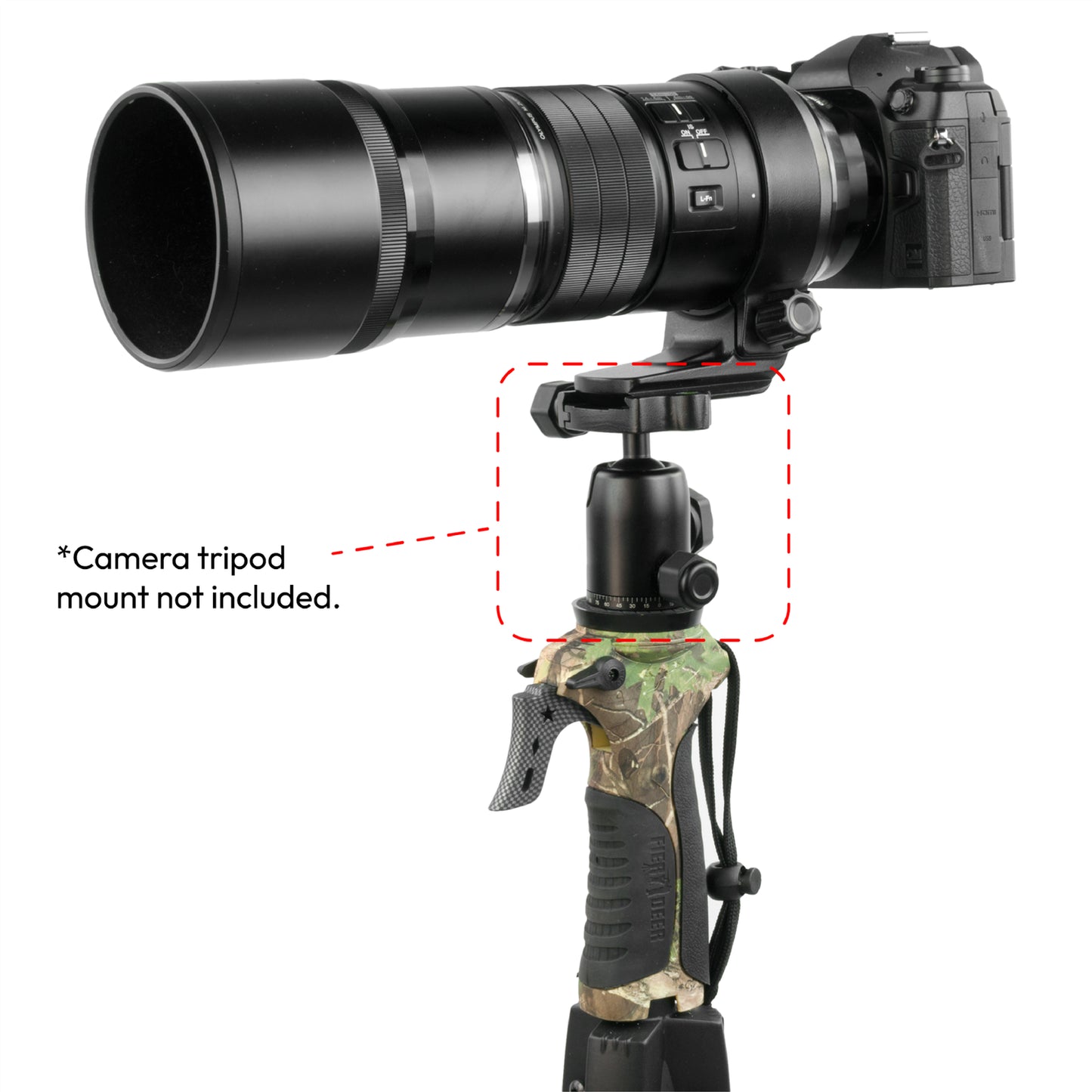 FIERY DEER GEN 3 CAMERA TRIPOD STAND for WILDLIFE TRAVEL PHOTOGRAPHY COMPACT