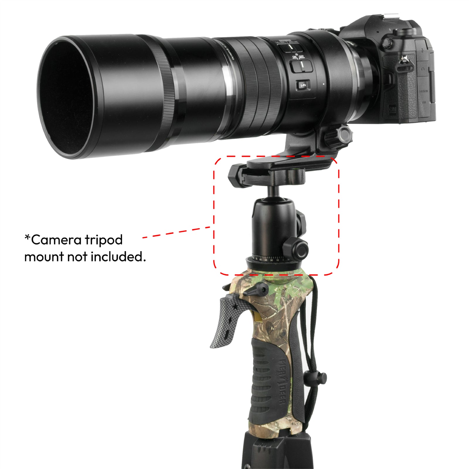 FIERY DEER GEN 3 CAMERA TRIPOD STAND for WILDLIFE TRAVEL PHOTOGRAPHY COMPACT