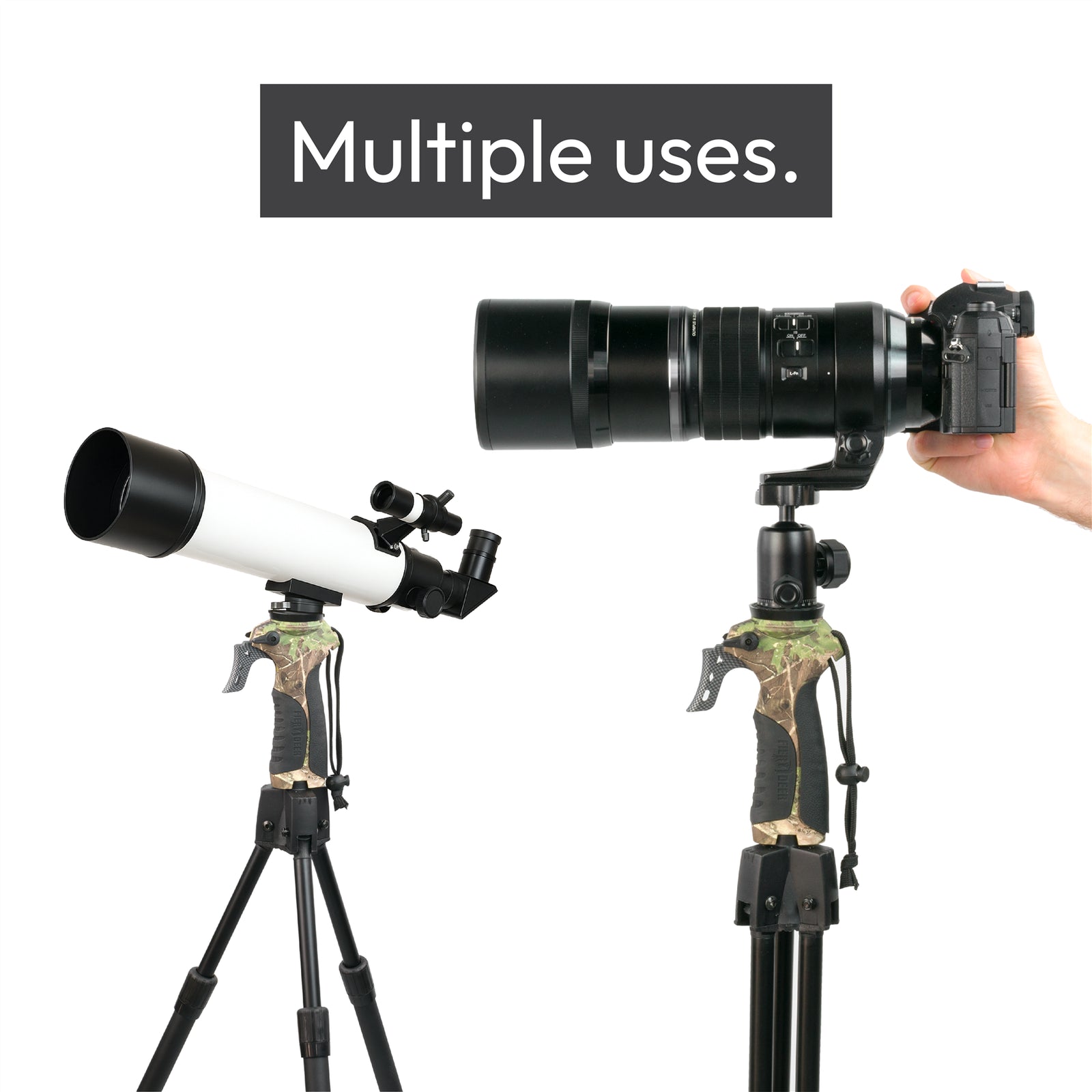 FIERY DEER GEN 3 CAMERA TRIPOD STAND for WILDLIFE TRAVEL PHOTOGRAPHY COMPACT